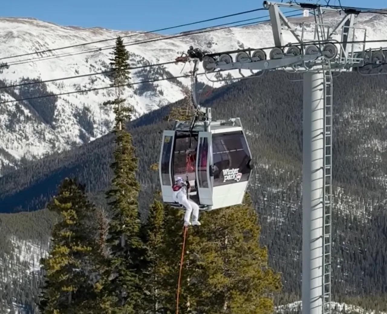 Winter Park gondola being evacuated