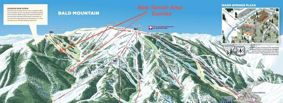 Sun Valley, ID debuts new 380 acre area - Sunrise Zone