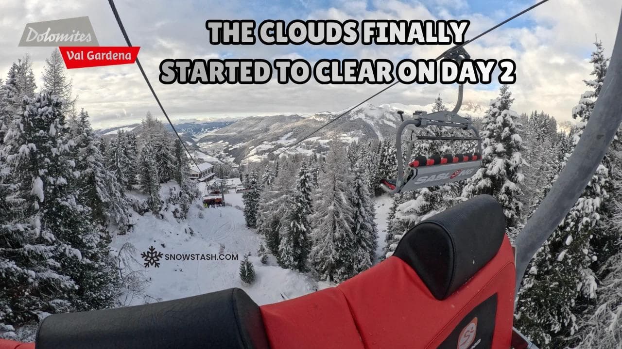 Val Gardena Day 2: 25cm Overnight and Why the Dolomites Keep Delivering