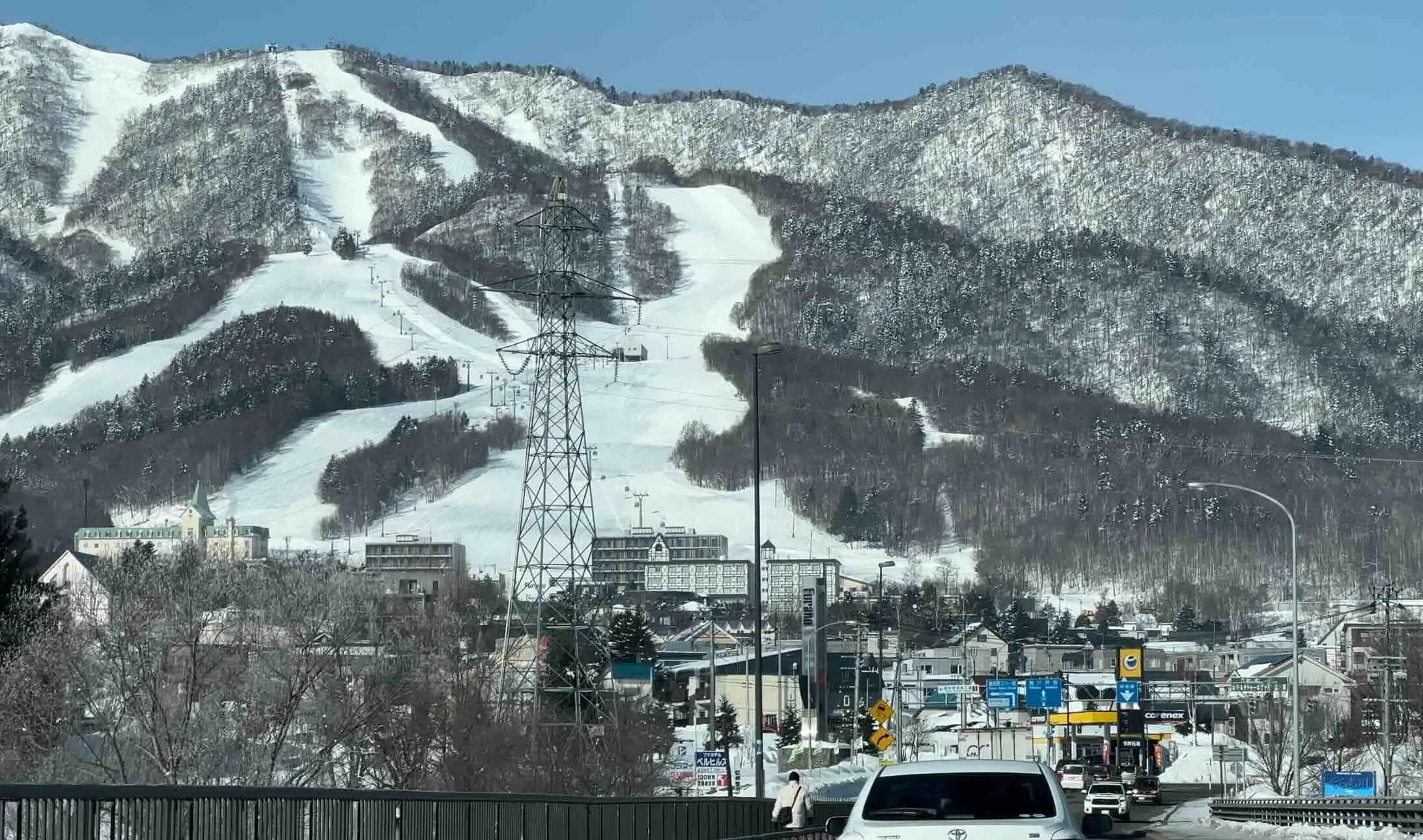A view of the Kitanomine zone at Furano.