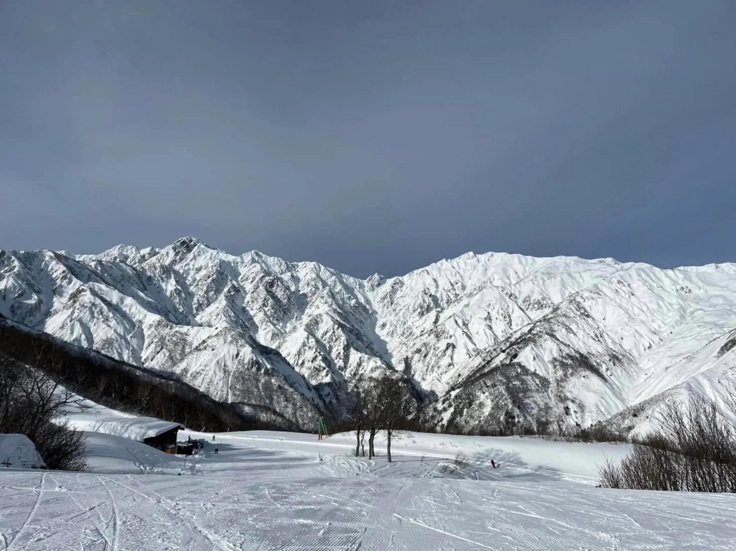 The legendary mountains that rise above Hakuba