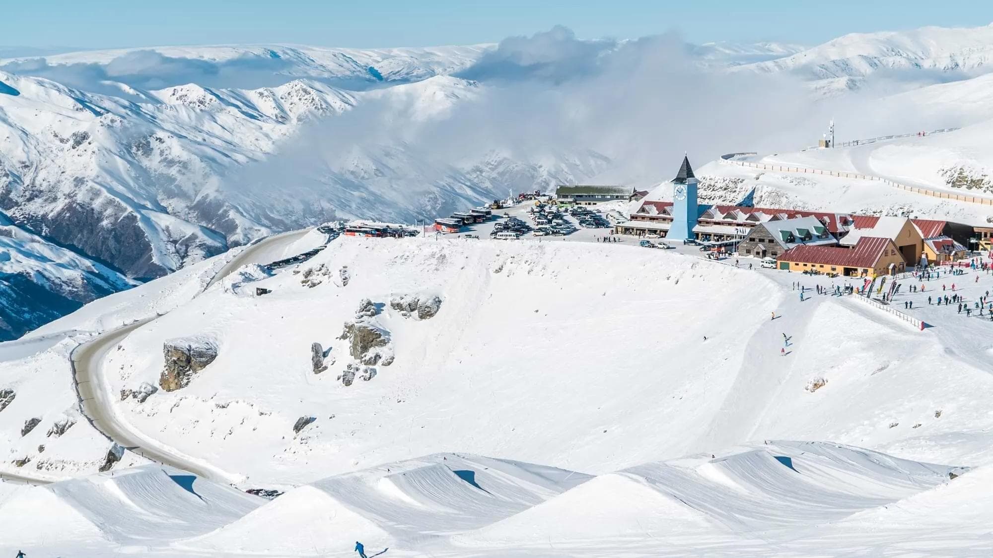Cardrona Alpine Resort in the South Island of New Zealand