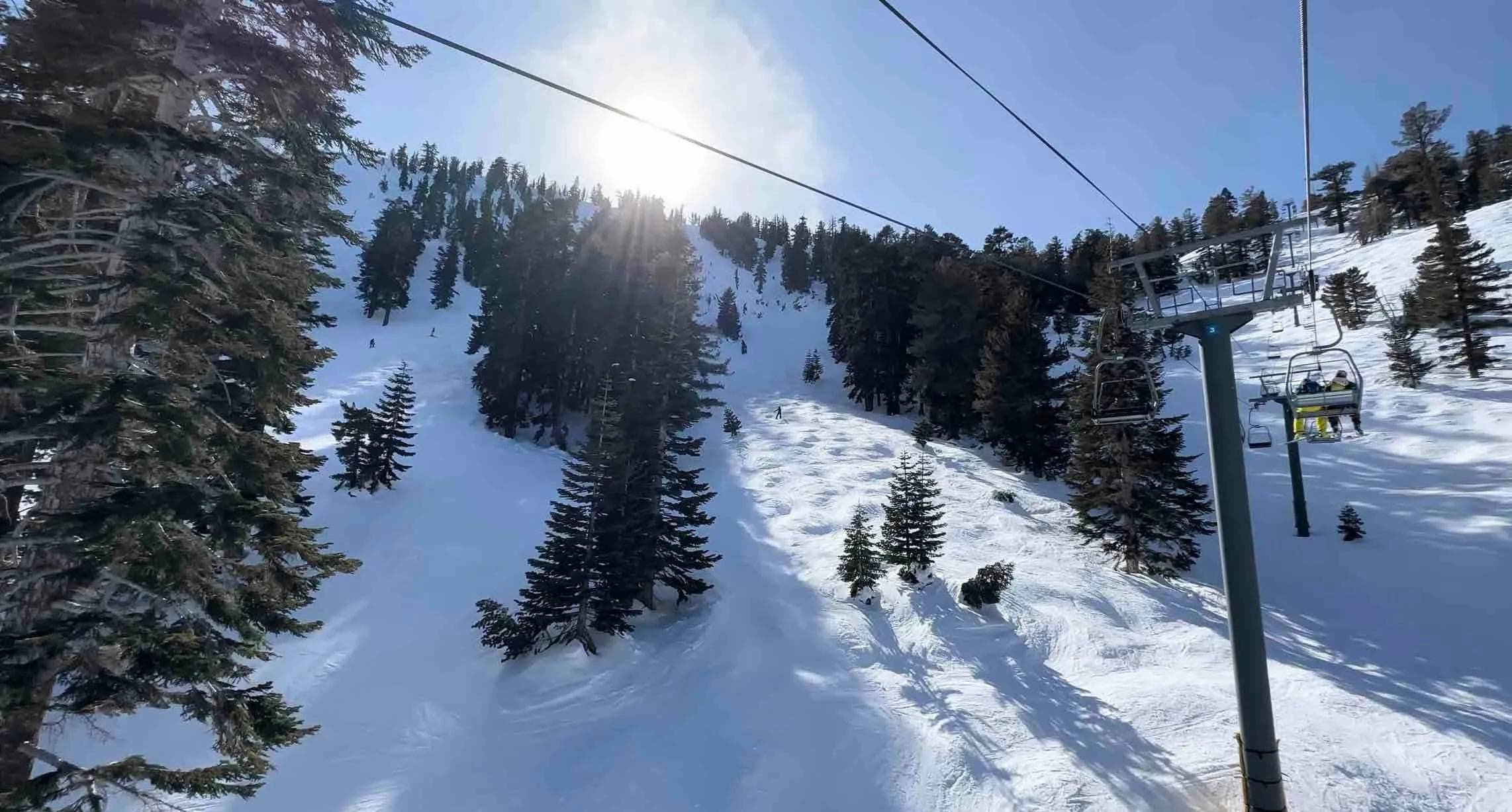 Mott Canyon at Heavenly Ski Resort