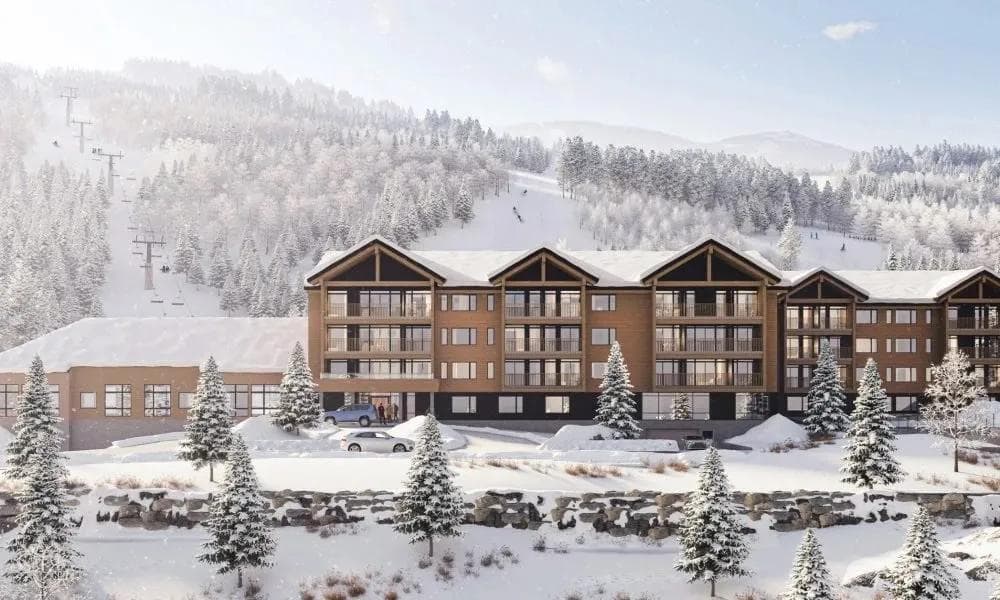 New Apartment-Hotel Project At Le Massif de Charlevoix