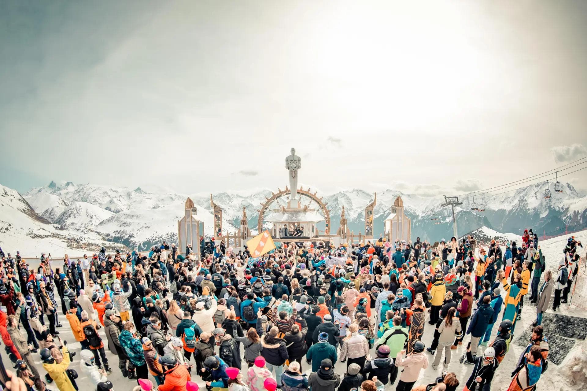 Tomorrowland Winter is the biggest music festival at a ski resort in the world.